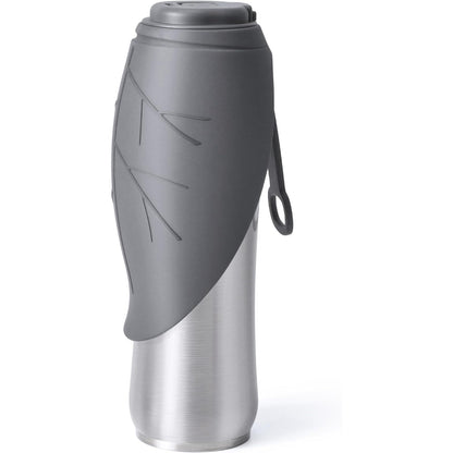 240829 - PETACE SHISHE UJI PËR QEN 750ML ÇELIK INOX E IZOLUAR ME MURE TË DYFISHTA