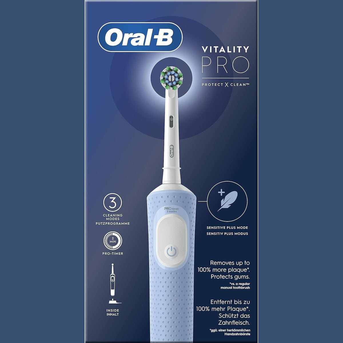 316672 - ORAL-B Furçë dhëmbësh elektrike Pro Vitality, Ngjyrë: Blu