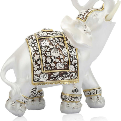 224280 - HERCHR Statuja e Elefantit Feng Shui, Figura Elefanti, Skulpturë, për Shtëpi, Elefantë për Tavolinë