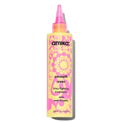302903 - AMIKA Maskë trajtimi Smooth Rizz-Fighting 200ml, Maskë flokësh kundër frizz, Kujdes zbutës për flokët në 60 sekonda, Mbrojtje deri në 72 orë, Vegan