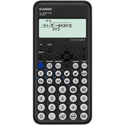 273656 - CASIO FX-82SP CW - Kalkulator Shkencor, 5 Gjuhë, Mbi 300 Funksione, Gri e Errët