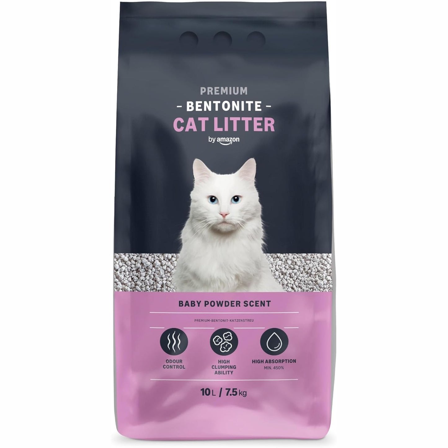 214329 - AMAZON Premium Cat Litter me Bentonite, 10L