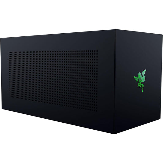 292041 - RAZER Core X V2, Kuti Grafike e Jashtme për Desktop për Laptopët Thunderbolt, Performanca e Gjeneratës së Ardhshme Thunderbolt 5, Kuti Çeliku e Ventiluar, Mbështet Kartat Grafike PCIe me Hapësira deri në 3.5 inç, E Zezë