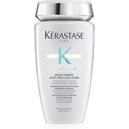 289935 - KERASTASE Symbiose Shampo Bain Crème Purité 250ml | Shampo kundër zbokthit | Me acid salicilik | Pa silikon | Lëkurë koke e yndyrshme dhe e ndjeshme