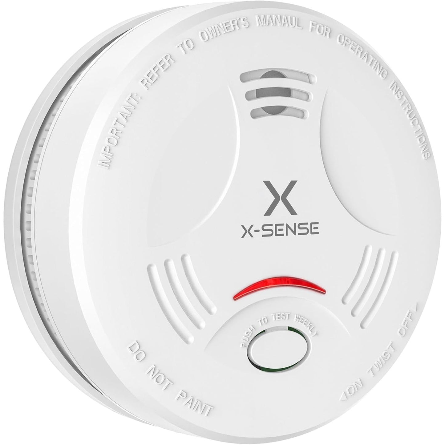 322527 - X-SENSE Detektor tymi me bateri të mbyllur 10-vjeçare, standardi EN14604, SD11, Pako me 1 copë