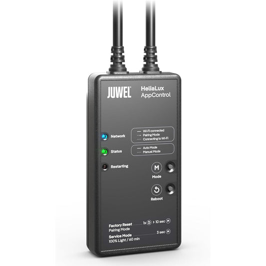 170074 - JUWEL - Akuariumi HeliaLux AppControl, i Përshtatshëm për Kontrollin e Ndriçimit HeliaLux Spectrum përmes Aplikacionit MyJUWEL