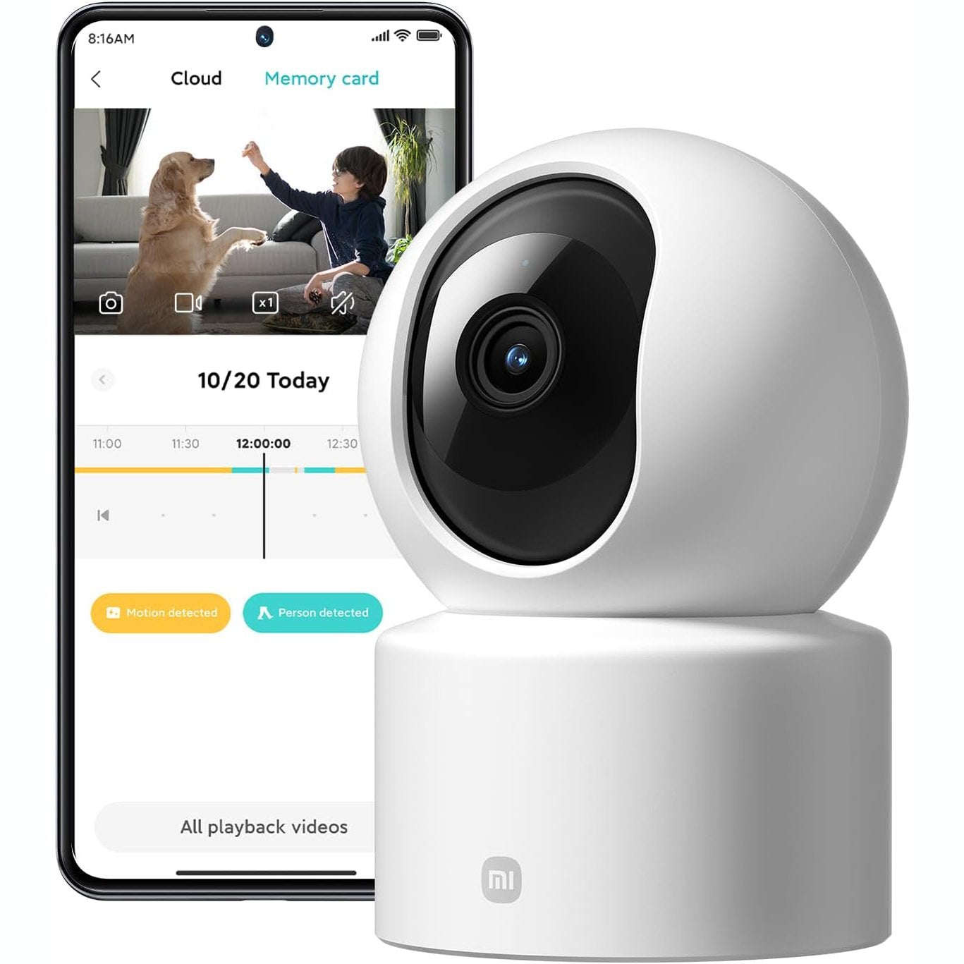 292871 - XIAOMI Kamera Inteligjente C301, Rezolucion 2K, Mbrojtje Privatësie, Shikim me Ngjyra Natën, Panorama e Plotë, Zbulim Personi, Audio Dy-Kahëshe