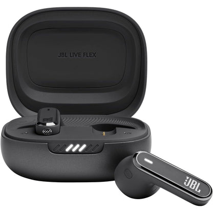 267580 - JBL LIVE FLEX – Kufje Bluetooth në vesh, jetëgjatësi baterie 40 orë, anulim zhurmash, rezistente ndaj ujit, të zeza
