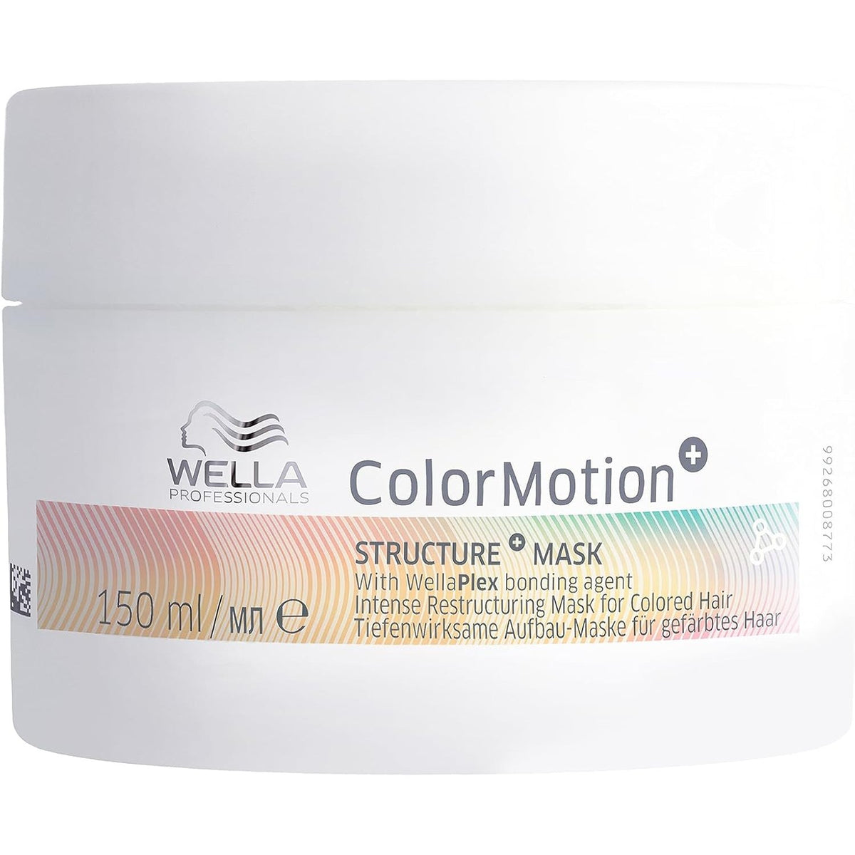 302203 - WELLA PROFESSIONALS Maskë flokësh ColorMotion+ Structure+, 150 ml; Për flokë të trajtuar, maskë për shkëlqim dhe butësi deri në 8 javë