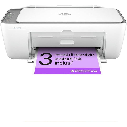 126284 - HP DeskJet 2820e 588K9B, Printer Multifunksional me Çiklim të Bardhë, Formati A4, Dupleks Manual, 7.5 ppm, Wi-Fi, HP Smart, 3 Muaj Bojë e Përfshirë, Ngjyra E Bardhë