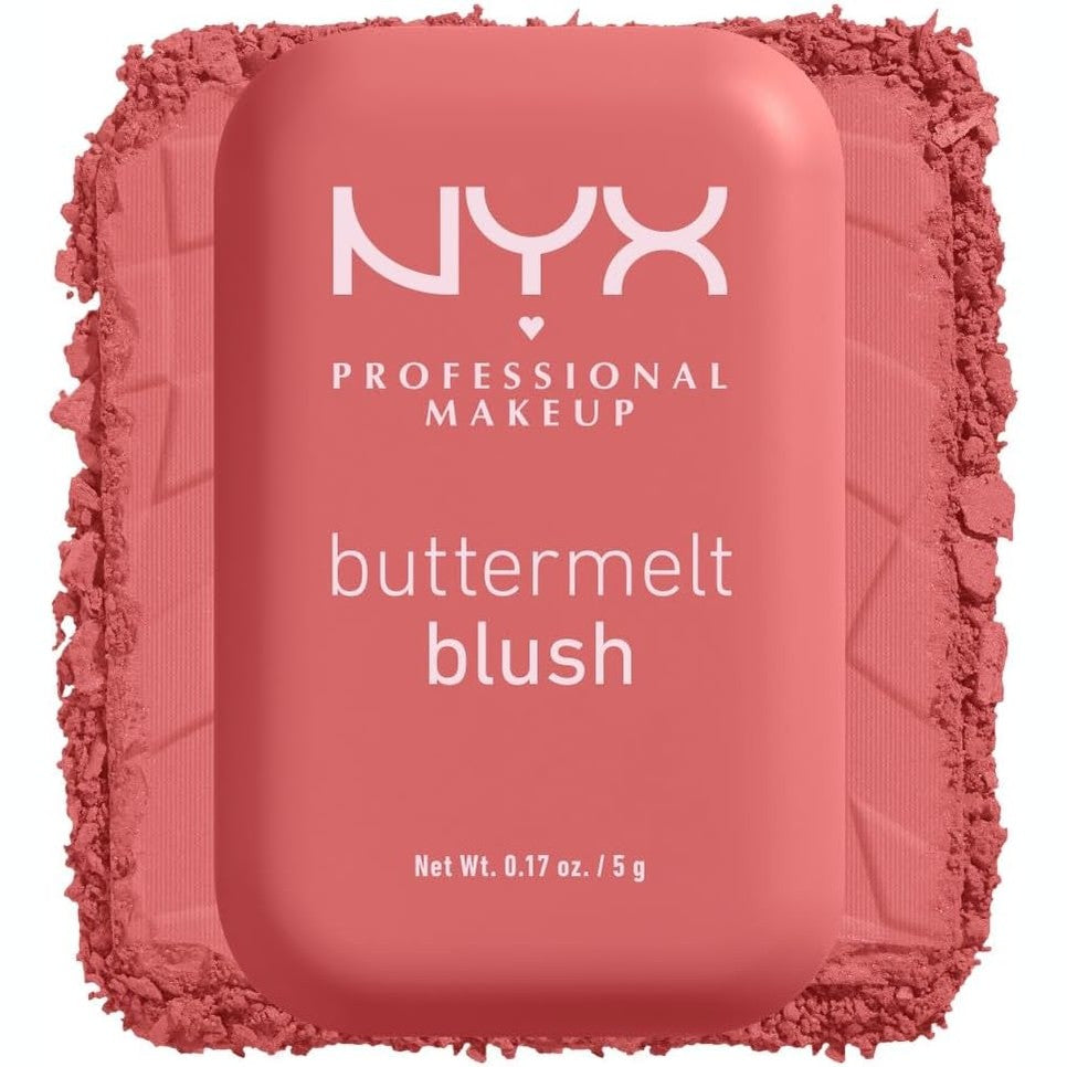 318669 - NYX Professional Makeup Buttermelt Blush, Teksturë kremoze me gjalpë shea, gjalpë bajamesh dhe gjalpë mango, Ngjyra: 09 Feeling Butta