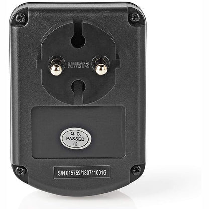 269182 - NEDIS Konvertues Fuqie, Prizë e Tokëzuar, 230V AC 50Hz, 45W, I Zi