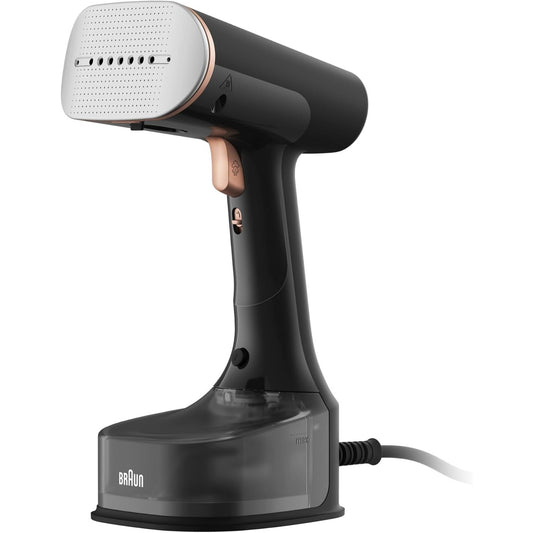 80450 - BRAUN QuickStyle 7 GS7077BK, Avullues Vertikal, Teknologji Dual FreeGlide 3D, Pllakë e Ngrohur, Ngrohje e Shpejtë, Avull 35 g/min, Kapacitet 250 ml, Energji 1600 W, Kabllo 3 m, Ngjyra e Zezë