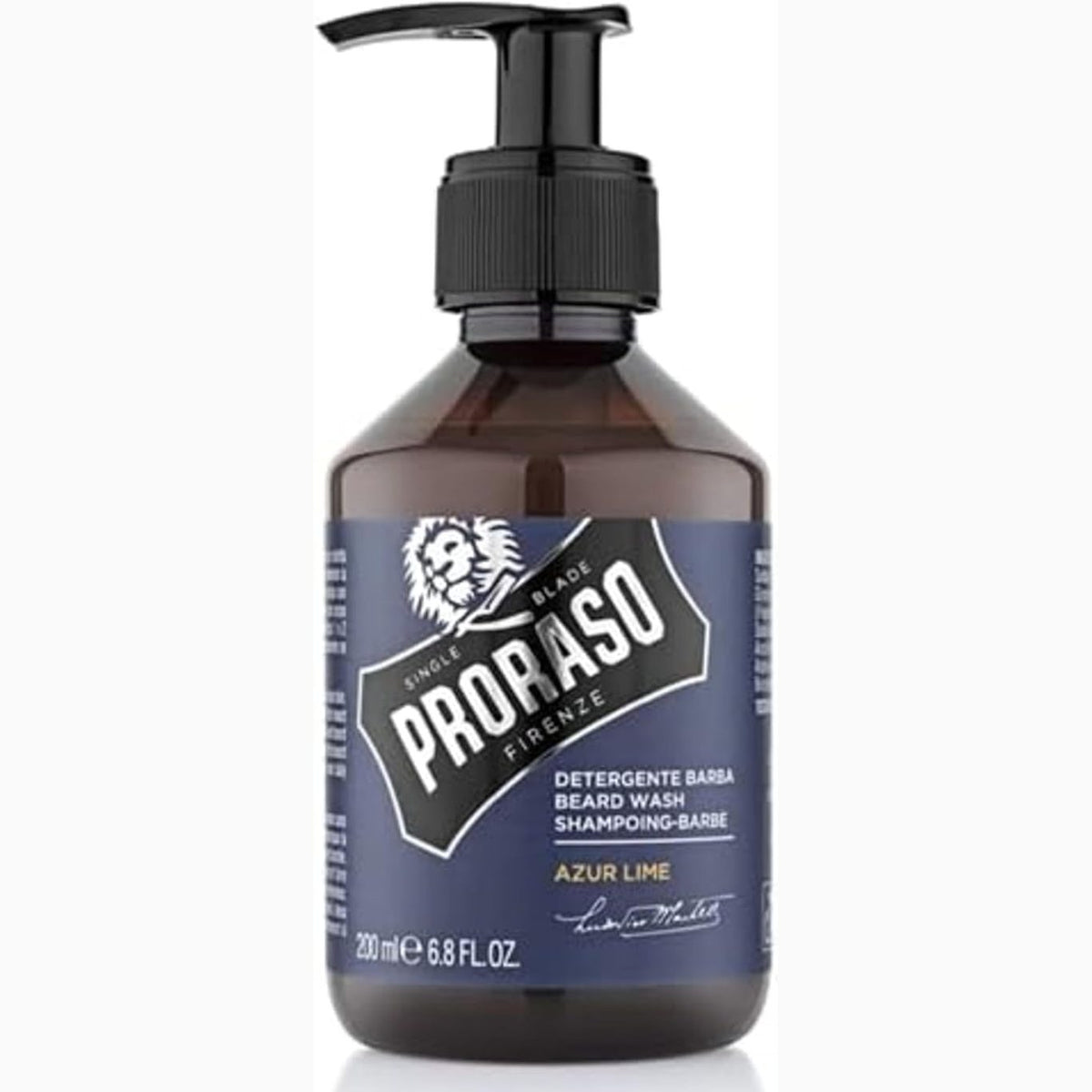 337014 - PRORASO Shampo për mjekër Azur Lime, 200 ml