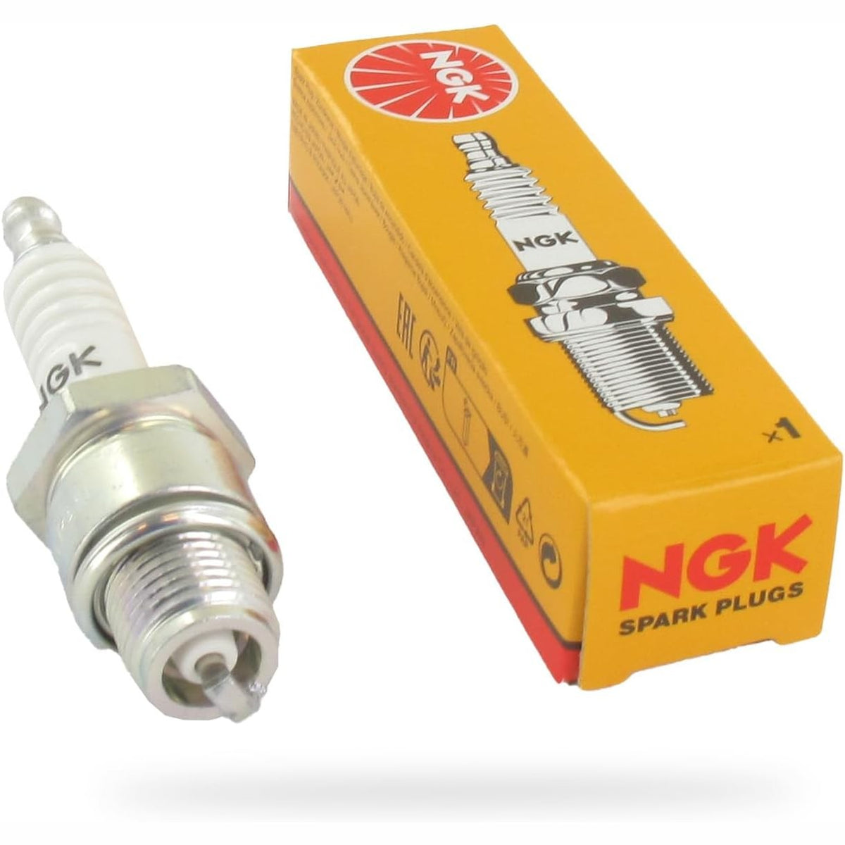 335643 - NGK Kandela NGK B9HS - E qëndrueshme dhe e besueshme - Ekuivalente me CHAMPION L775C4, e zezë
