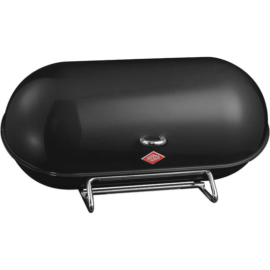 170095 - WESCO Brotkasten Breadboy 2621, 21x44.3x23cm, ngjyra e zezë, kapacitet 50L