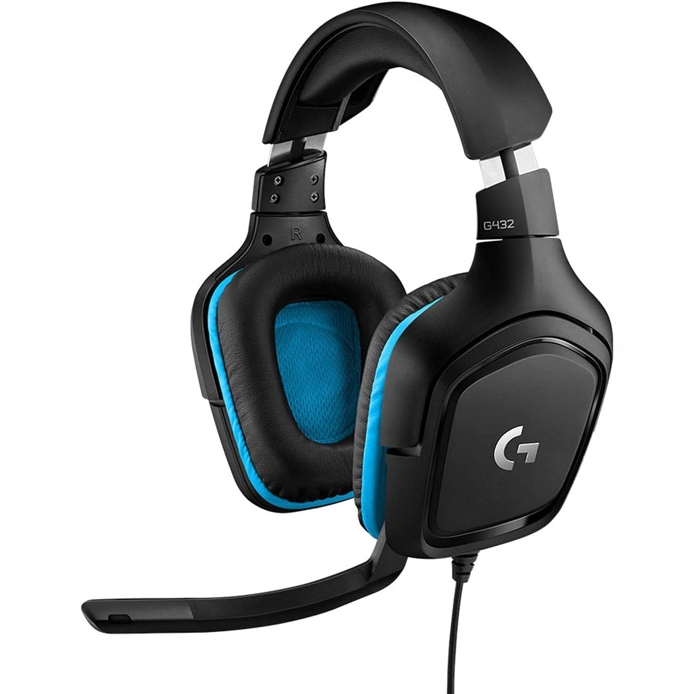 276295 - LOGITECH Kufje për Lojëra G432, Tingull Rrethues 7.1, Mikrofon Boom, PC/Mac/Xbox One/PS4/Nintendo Switch