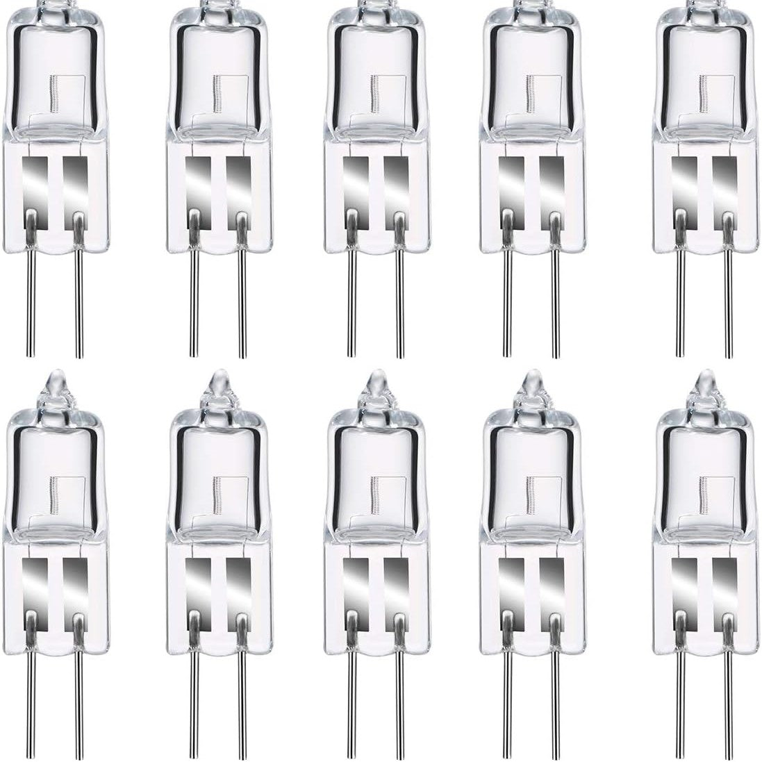 254174 - COMYAN Llampa halogjene G4, 12V 20W me bazë kunji, e bardhë e ngrohtë 2800K, 10 copë