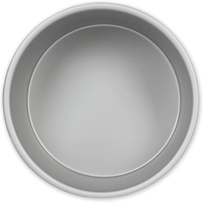 223850 - PME RND084 Tavë torte e rrumbullakët prej alumini të anodizuar, dimensione 20.3 x 10.2 cm e thellë, argjendi