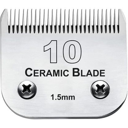 208772 - COSYONALL #10 Teh Zëvendësues për Kujdesin e Qenve, Çelik Karboni me Qeramikë të Lëvizshme, i Pajtueshëm me Prerëset ANDIS, WAHL/OSTER