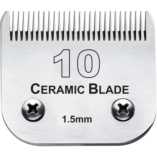 208772 - COSYONALL #10 Teh Zëvendësues për Kujdesin e Qenve, Çelik Karboni me Qeramikë të Lëvizshme, i Pajtueshëm me Prerëset ANDIS, WAHL/OSTER