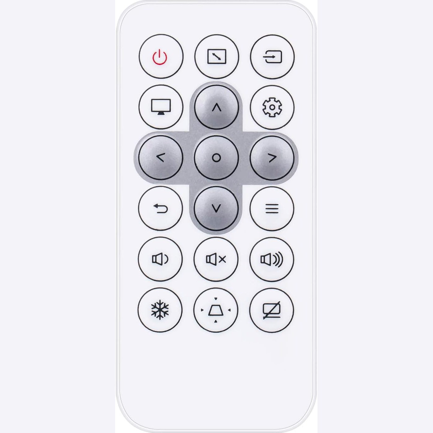 277013 - OPTOMA Zëvendësim i ri i telekomandës për telekomandën e projektorit UHZ35ST GT2000HDR GT2100HDR GT3500HDR HZ40HDR ZX350e ZW350S ZK450 ZK430ST ZH520 ZH462 ZH350ST UHZ66 EL420H LSF8212 LSF8239 LSF8253 HR21G-YHGD03