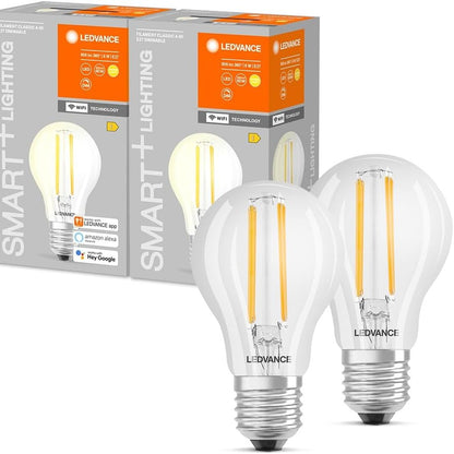 216390 - LEDVANCE Llampa LED inteligjente me teknologji WiFi, bazë E27, zëvendëson llambat 60W, pako me 2