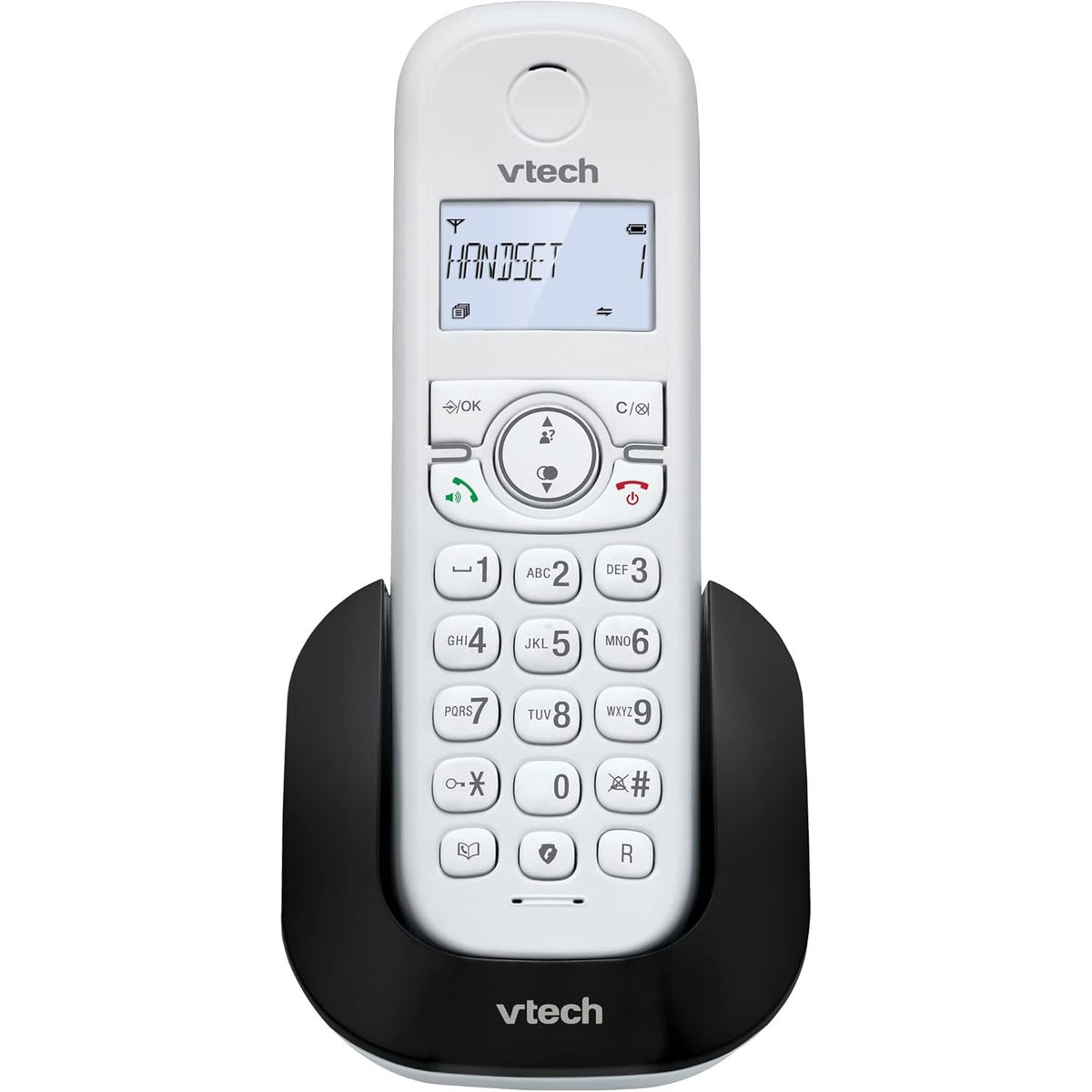 320149 - VTECH Telefon pa Tel DECT CS1500, Karikim Dyfishtë, Bllokim Thirrjesh, Identifikim Thirrësi, Ekran me Ndriçim, Tastierë