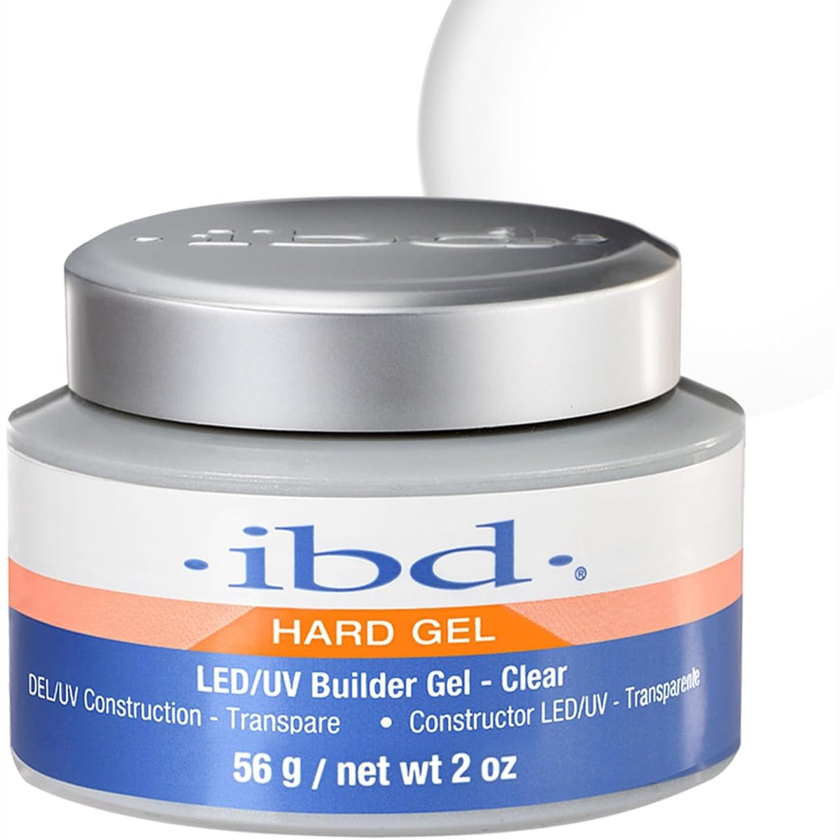 316344 - IBD Xhel i Fortë Ndërtues LED/UV, 1 Pako (1 x 56 g), Transparent, PRODHUAR NË SHBA