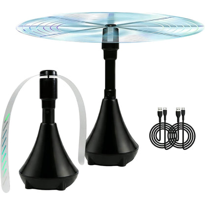 314465 - Ventilator fluturimi për tavolinë, Ventilator fluturimi i rikarikueshëm me USB-C