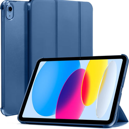 269432 - CoBak Mbulesë për iPad (A16), Gjenerata e 11-të, 11 inç, 2025; iPad Gjenerata e 10-të, 10.9 inç, 2022 – Mbulesë mbrojtëse standarde e hollë me pjesën e pasme transparente dhe të fortë për PC, e pajtueshme me Touch ID