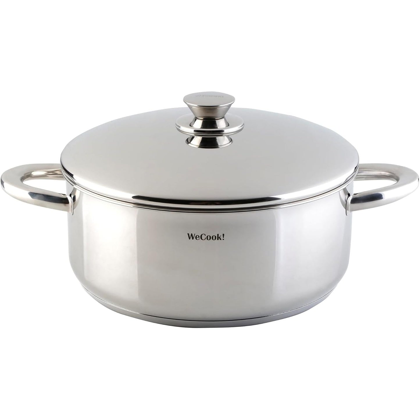 246380 - WECOOK! PRO Enë tave prej çeliku inox me kapak, 16 cm