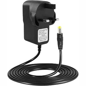 277184 - CASIO Zëvendësues universal i adaptorit të energjisë AC për tastierën, DC 9.5V 1A, prizë në Mbretërinë e Bashkuar, lidhës DC 4.8mm x 1.7mm, lidhje pozitive qendrore