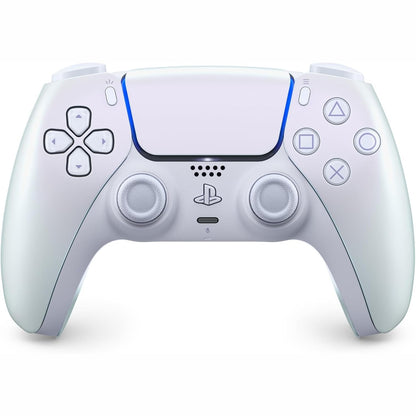 276256 - SONY PLAYSTATION, Kontrollues Zyrtar DualSense 5, Pa Tel, Reagim Haptik, Shkelës Adaptues, Mikrofon i Integruar, Bateri e Rikarikueshme, E Përputhshme me PS5/PC, Ngjyra: Chroma Pearl