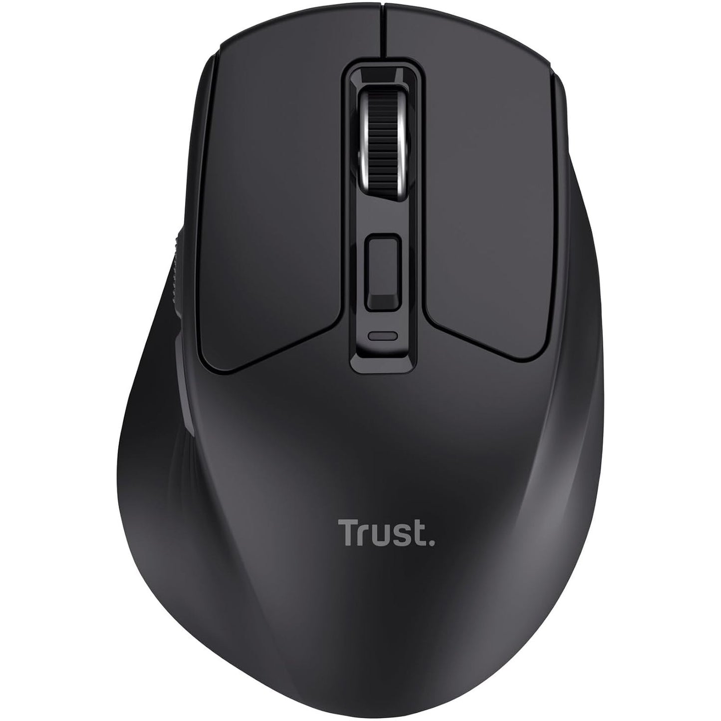 276794 - TRUST Maus pa tel Niven, Bluetooth + 2.4GHz, 800-3200 DPI, Maus i rehatshëm, 50% plastikë e ricikluar, i Zi
