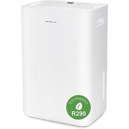 170050 - EMERIO Tharëse Ajri DH-128153 me Gazin R290, Kapaciteti 12l/ditë, Fikje Automatike Kur Është Plot, Përbën Madhësi Dhoma deri në 25m², Ekran LED, Kohëmatës, Funksion Tharjeje Rrobash, Numërues