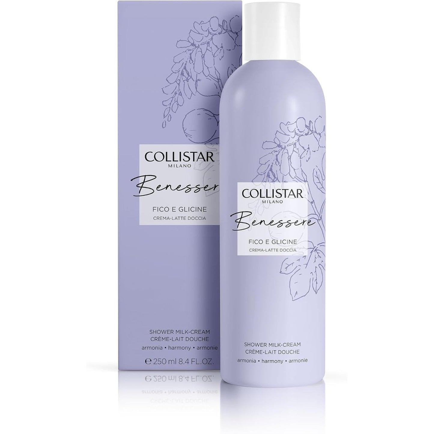 271959 - COLLISTAR Krem dushi me fig dhe wisteria, 250 ml