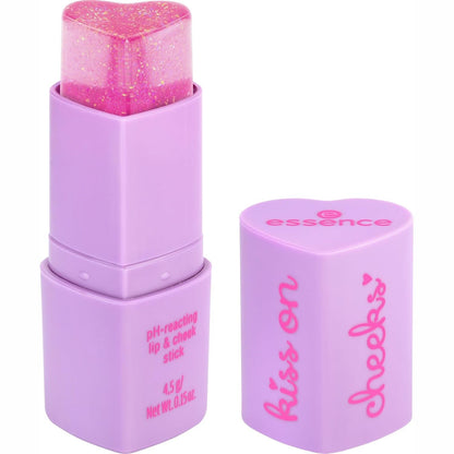 303973 - ESSENCE KISS ON CHEEKS BUZËKUQ ME pH-REAKTIV, NR. 01, ROZË, NATYRAL, VEGAN, PA PARABENE, PA MIKROPLASTIKË, PA NANOPJESËZA, 4.5g