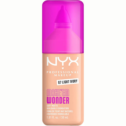 298553 - NYX PROFESSIONAL MAKEUP Fondatinë Make 'EM Wonder 07 Ngjyrë Fildishi e Çelët