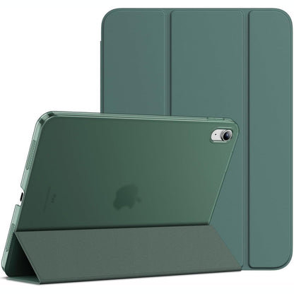 268920 - JETech Mbështjellës për iPad (A16) Gjenerata e 11-të/10-të (2025/2022), Mbështetje e fortë e hollë me funksion automatik gjumë/zgjim (jeshile e mjegullt)