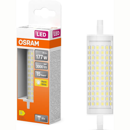 261754 - OSRAM Llambë LED Line me filament, plastike transparente, 20 W, R7s, 3000 lm, dritë e bardhë e ngrohtë 3000 K