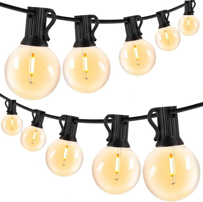 135368 - DREJTUESI- Drita e Jashtme 30m me Tela, 37+2 Llamba G40, Drita Zanash dhe Dekorative për Dasma dhe Krishtlindje, Material Plastik dhe Metali