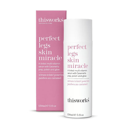 289562 - THIS WORKS Perfect Legs Skin Miracle, 150 ml, Serum i ngjyrosur me multivitamina për të gjitha tonet e lëkurës, me vitaminë C, karamel dhe arnikë