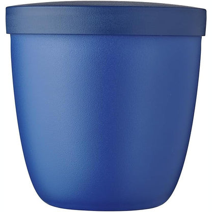 258124 - MEPAL Kutia e ushqimeve Ellipse 500ml, e përshtatshme për frigorifer, mikrovalë dhe lavastovilje, Blu e ndezur