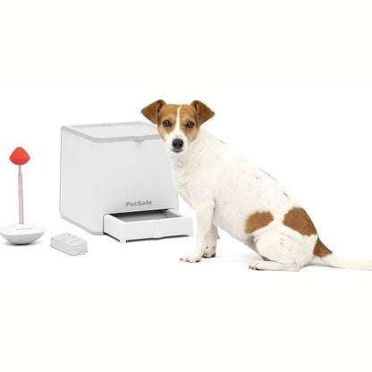 167318 - PETSAFE Trajner Shpërblimi me Telekomandë për Qen, Përforcim Pozitiv dhe Stërvitje, Kërkon 4 Bateri D, Ngjyra Gri