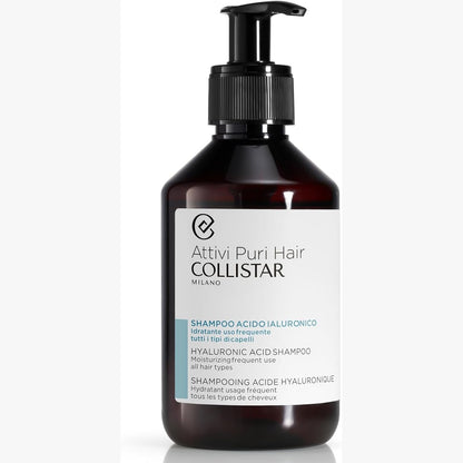 336932 - COLLISTAR Shampo për flokë Pure Actives me acid hialuronik, 250ml, Hidratues, për të gjitha llojet e flokëve