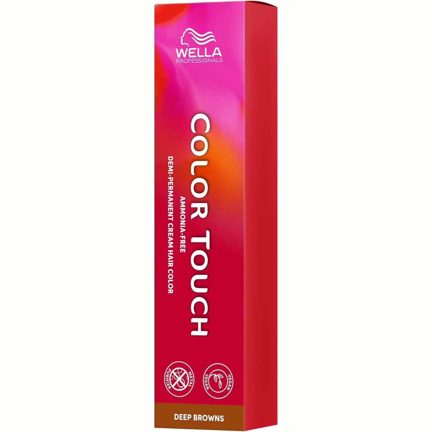275823 - WELLA PROFESSIONALS Color Touch Deep Browns Ngjyrë flokësh intensive vegane 6/71 Bjonde e Errët Kafe-Hiri, 60 ml