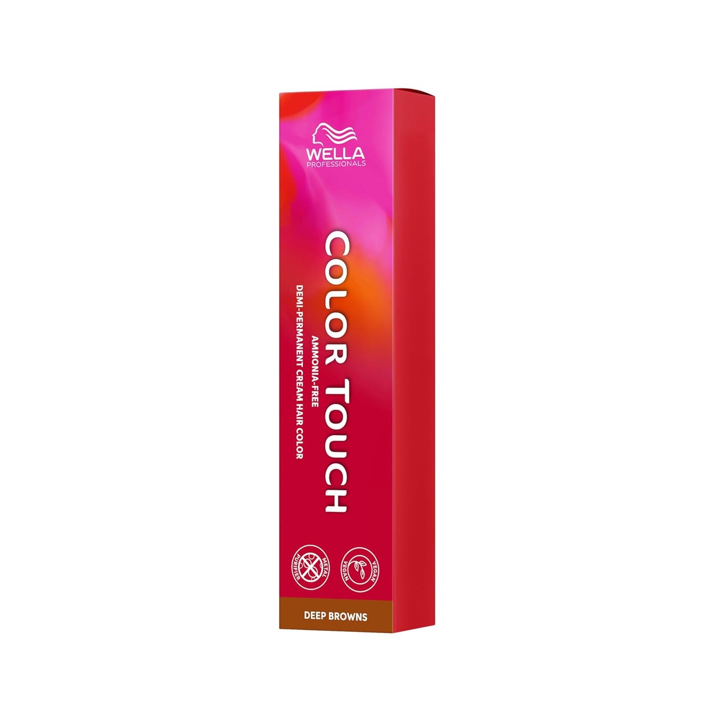 275824 - WELLA PROFESSIONALS Ngjyrë flokësh intensive vegane Color Touch Deep Browns 5/71 Kafe e Çelët Kafe Hiri 60 ml pa amoniak me Metal Purifier për nuanca të thella dhe elegante që zgjasin deri në 28 larje
