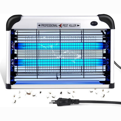 322354 - VRASES ELEKTRIK INSEKTESH 3500V, LLAMBE UV 20W, KAPSE MIZASH, ME RRJET MBROJTES, PËR DHOMË GJUMI DHE ZYRË