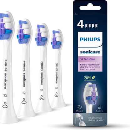 298203 - PHILIPS Kokat e furçës Sonicare S2 Sensitive me fije ultra të buta për dhëmbë dhe mishra të ndjeshëm